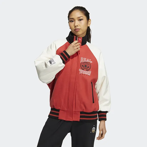 Áo Khoác Nữ Adidas Originals Jacket HS9512Màu Cam Size XS (Form China)