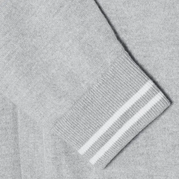 Áo Len Nam Lacoste High-neck Zip-up Sweater AH921E - CCA Màu Xám Size 3