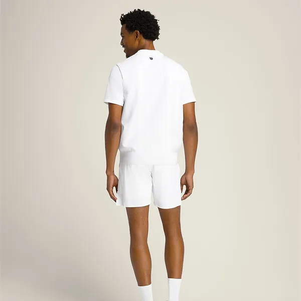 Áo Nỉ Nam Wilson Technical Club Pullover Vest 446511 - WTA Màu Trắng Size S