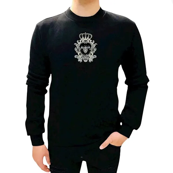 Áo Nỉ Sweater Nam Dolce & Gabbana D&G Sweatshirt G9IP8Z Màu Đen Size 44