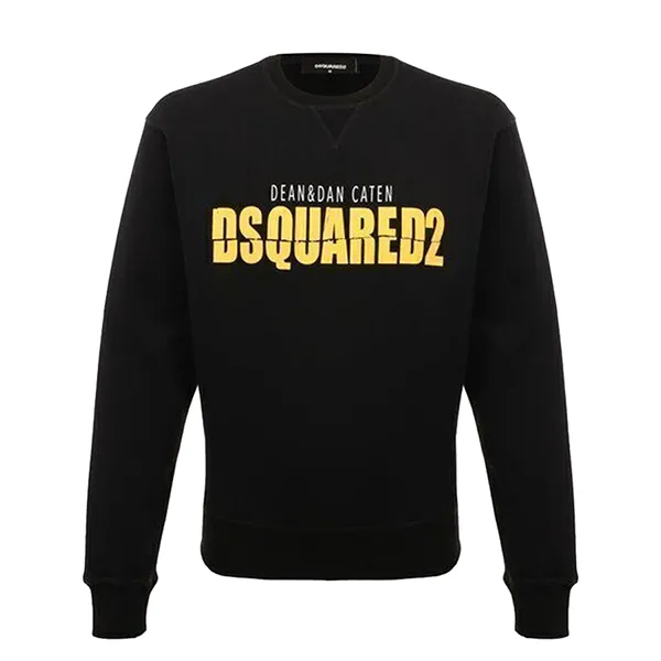 Áo Nỉ Sweater Nam Dsquared2 S74GU0831 S25516 Màu Đen Size S