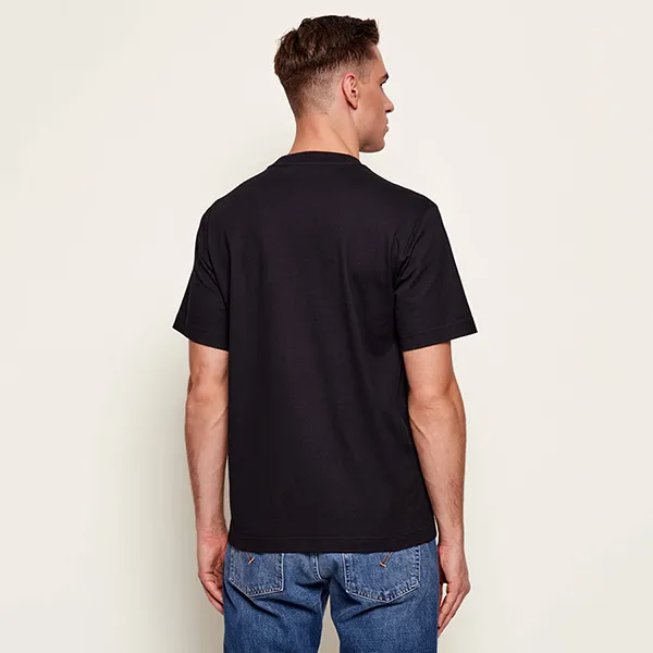 Áo Phông Nam Burberry EKD Ombré Cotton T-Shirt 8119013 Màu Đen Size M