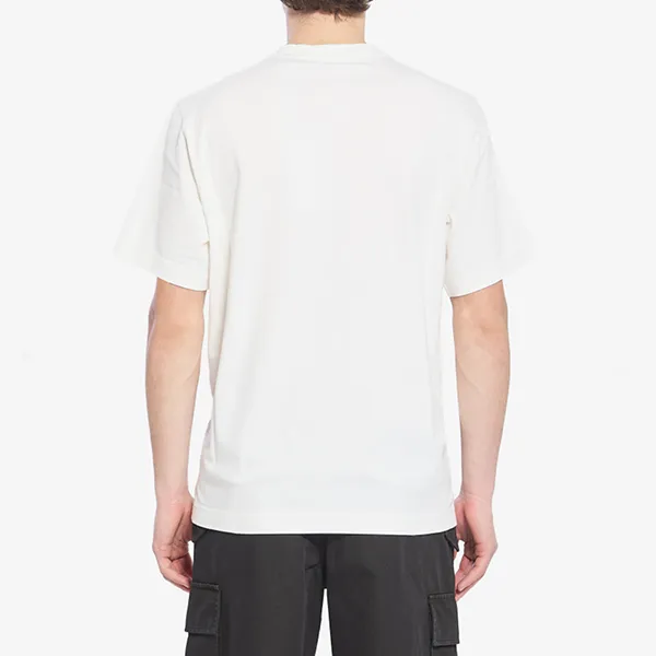 Áo Phông Nam Burberry EKD Ombré Cotton T-Shirt 8119014 Màu Trắng Size S