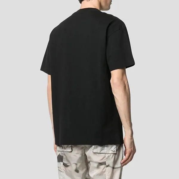 Áo Phông Nam Palm Angels Spray City Los Angeles In Black/Green PMAA109T26JER001 1055 Tshirt Màu Đen Size L