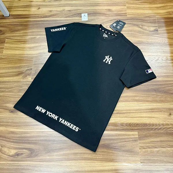 Áo Phông New Era x MLB Big Logo Black/White 13320116 Tshirt Màu Đen Size S