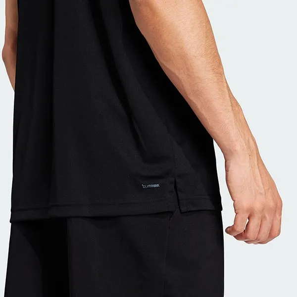 Áo Polo Nam Adidas 3 Sọc Tennis Club JG0985 Màu Đen Size XS