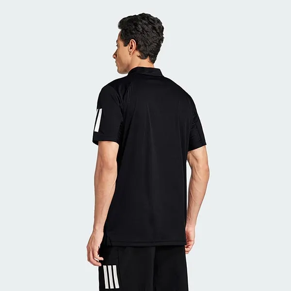 Áo Polo Nam Adidas 3 Sọc Tennis Club JG0985 Màu Đen Size XS