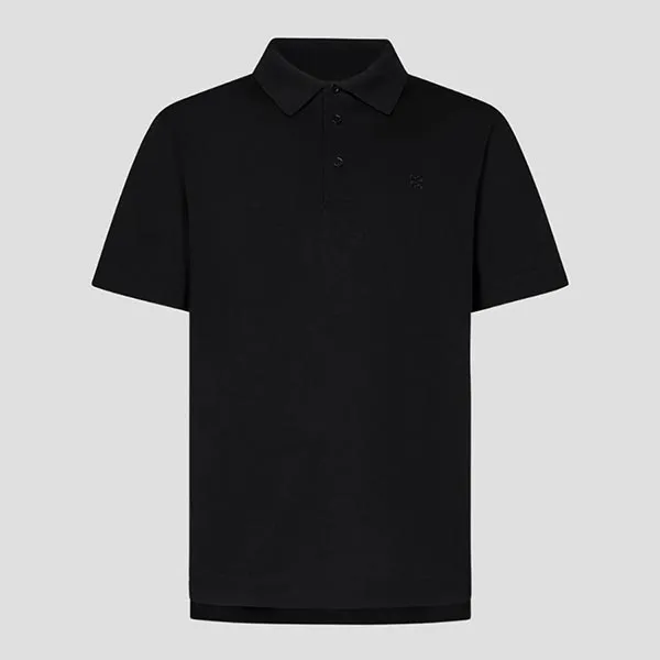 Áo Polo Nam Givenchy Classic Fit With 3 Buttons In Black BM71KR3YCD Màu Đen Size S