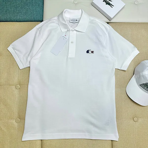Áo Polo Nam Lacoste Classic Fit PH4583 001 Màu Trắng Size 5