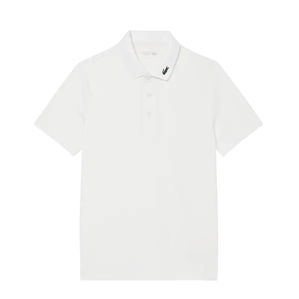 Áo Polo Nam Lacoste Regular Fit UV Protect Golf DH2341_001 Màu Trắng Size 3