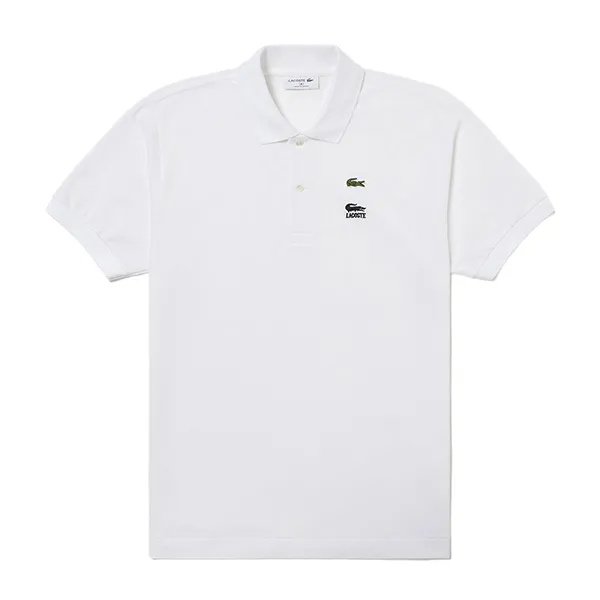 Áo Polo Nam Lacoste x One Piece L.12.12 Classic Fit PH5224 001 Màu Trắng Size 4
