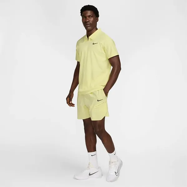 Áo Polo Nam Nike Men's Court Slam Dri Fit ADV Tennis Polo FZ6850-331 Màu Vàng Chanh Size M