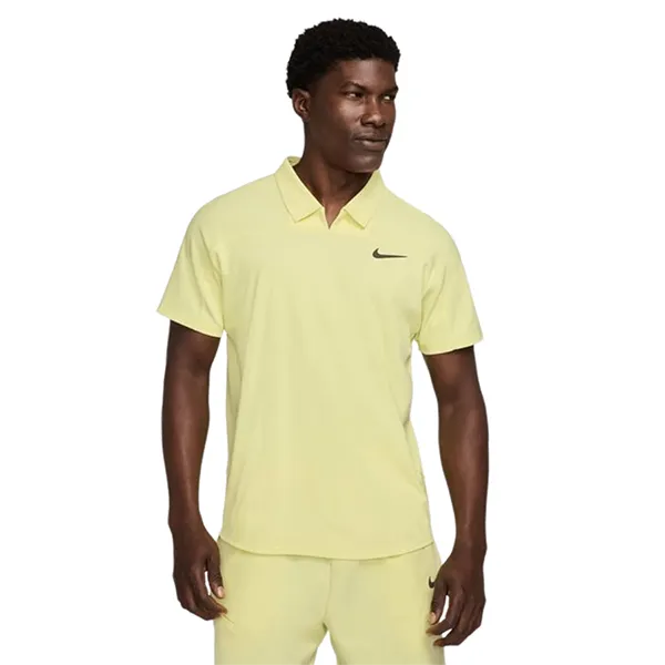 Áo Polo Nam Nike Men's Court Slam Dri Fit ADV Tennis Polo FZ6850-331 Màu Vàng Chanh Size M