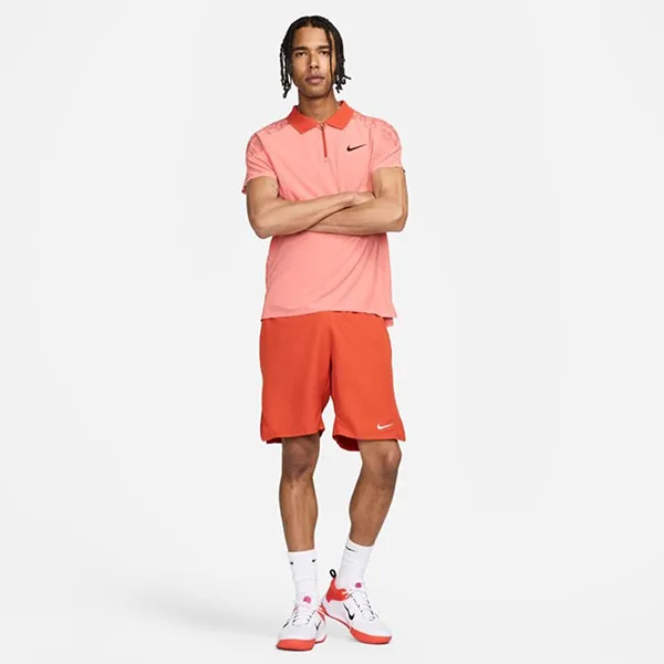 Áo Polo Nam Nike Slam Men's Dri-Fit Adv Tennis FD5244-606 Màu Hồng Cam Size S