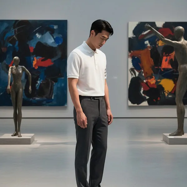 Áo Polo Nam Thom Browne MJP136G/07976 100 Màu Trắng Size 1