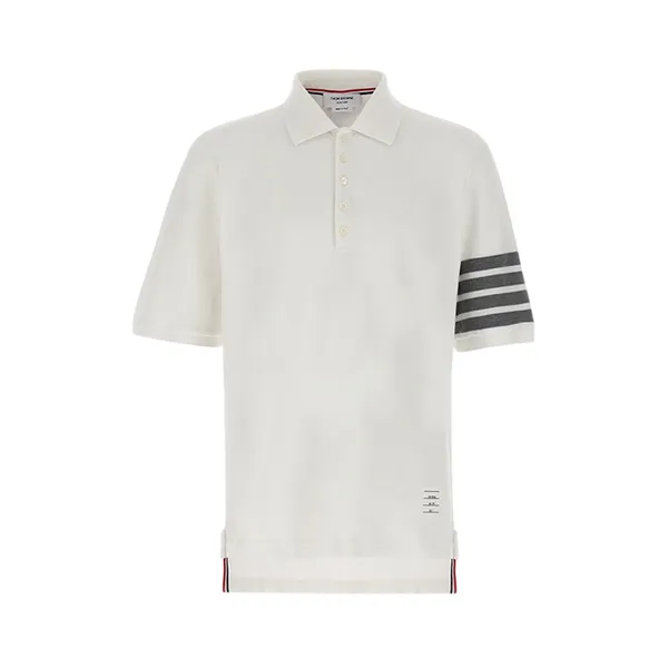 Áo Polo Nam Thom Browne MJP136G/07976 100 Màu Trắng Size 1