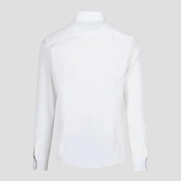 Áo Sơ Mi Nam Burberry EKD Classic Checked In White 81039381 Màu Trắng Size M