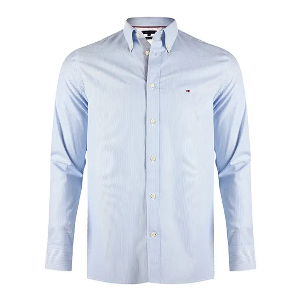 Áo Sơ Mi Nam Tommy Hilfiger MW0MW12674-0A6 Màu Xanh Kẻ Size S