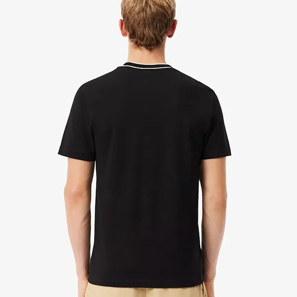Áo Thun Nam Lacoste Regular Tshirt TH8174 031 Màu Đen Size 3