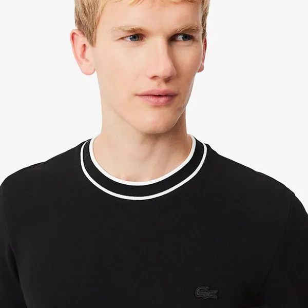 Áo Thun Nam Lacoste Regular Tshirt TH8174 031 Màu Đen Size 3