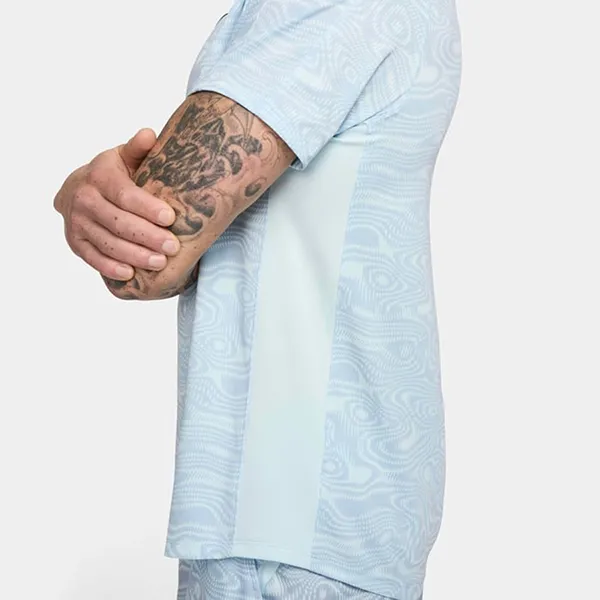 Áo Thun Nam Nike Court Victory Men's Dri-FIT Tennis Top FD5392-474 Màu Xanh Nhạt Size L