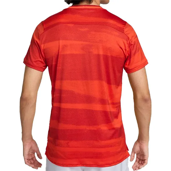 Áo Thun Nam Nike Men's Court DF ADV Printed Top T-Shirt FQ2088-891 Màu Đỏ Size S