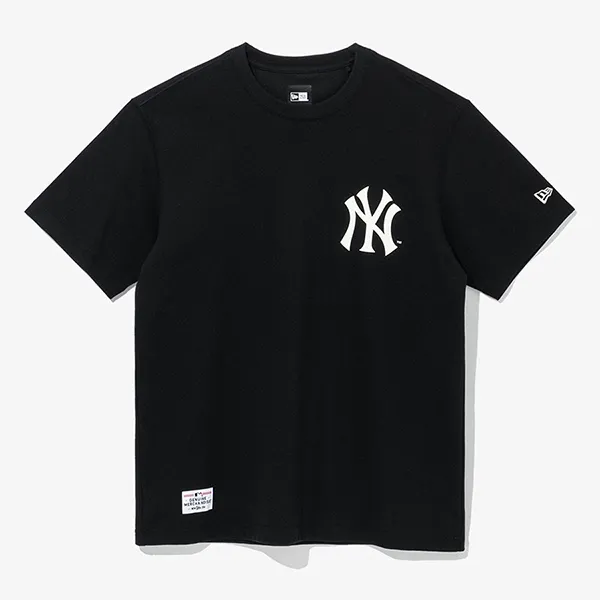 Áo Phông New Era MLB Big Paisley New York Yankees Black 13086597 Tshirt Màu Đen Size S