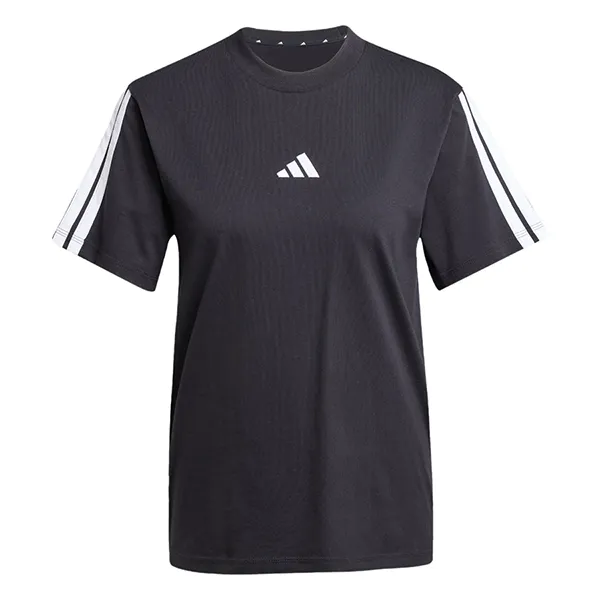 Áo Thun Nữ Adidas Essentials 3-Stripes Cotton T-Shirt JM2393 Màu Đen Size XL