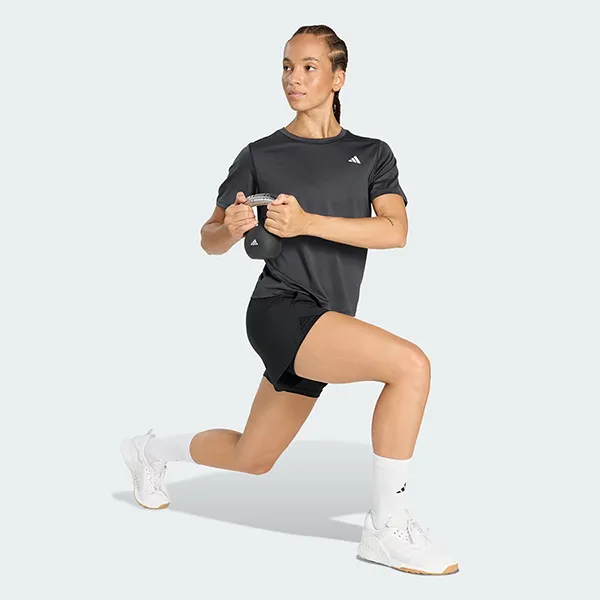 Áo Thun Nữ Adidas Workout Essentials T-Shirt KA2475 Màu Đen Size XS