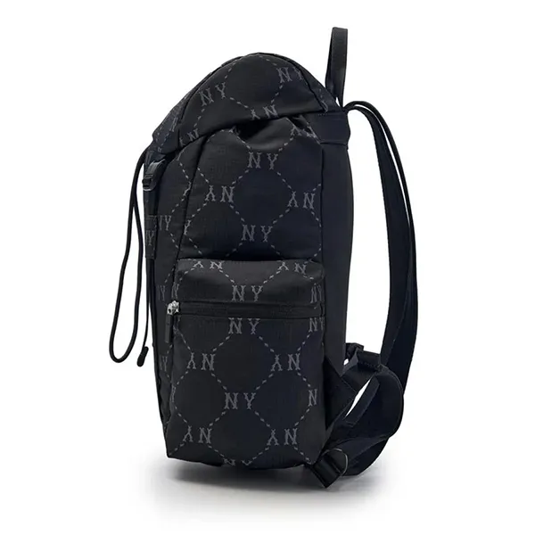 Balo MLB Diamond Monogram Sportive Backpack New York Yankees 3ABKM035N 50BKS Black Màu Đen