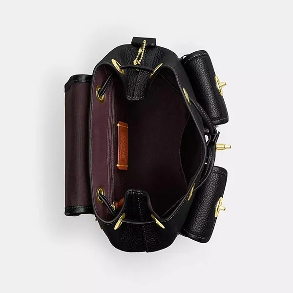 Balo Nữ Coach Hadley Backpack CBH09 Màu Đen