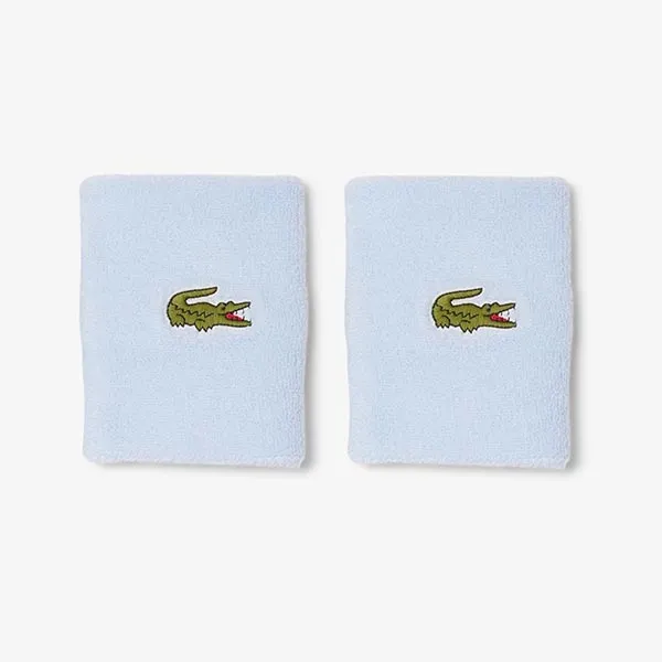 Băng Đeo Cổ Tay Lacoste Sport Stretch Cotton Jersey Wristband RL9272 51 T01 Màu Xanh Blue