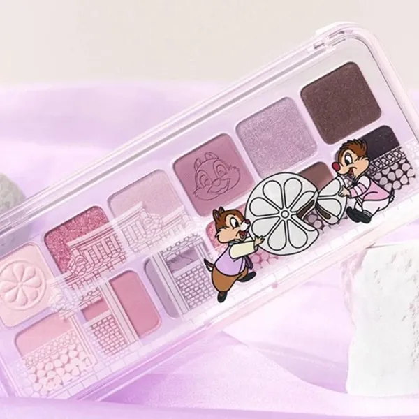 Bảng Phấn Mắt 12 Ô Clio Pro Eye Palette Air Limited 105 Deoksugung Stone Wall Road + Tặng Kèm Túi Mickey