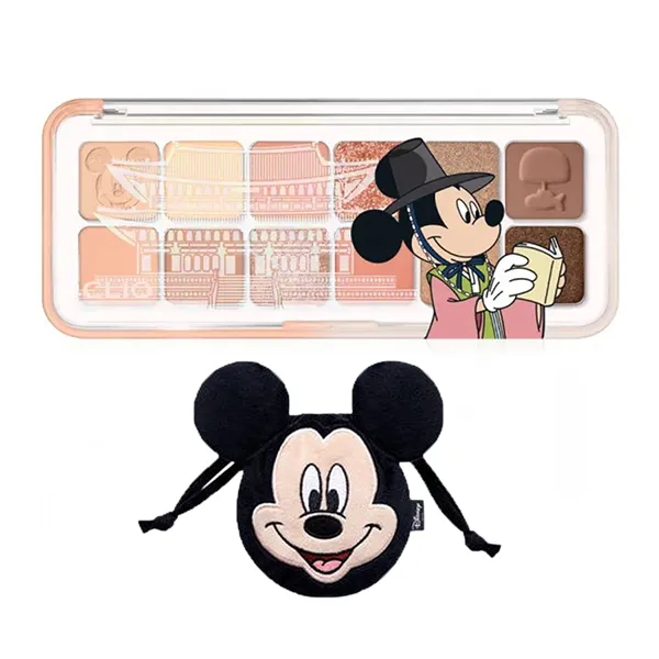 Bảng Phấn Mắt 12 Ô Clio Pro Eye Palette Air Limited 106 Gyeongbokgung Stroll + Tặng Kèm Túi Mickey