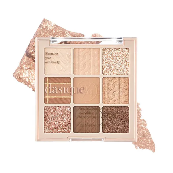 Bảng Phấn Mắt 9 Ô Dasique Shadow Palette 15 Beige Knit