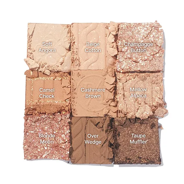 Bảng Phấn Mắt 9 Ô Dasique Shadow Palette 15 Beige Knit