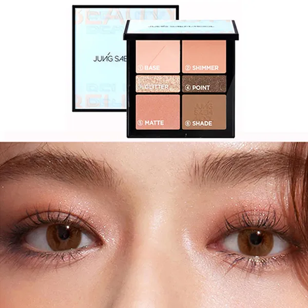 Bảng Phấn Mắt Jung Saem Mool Artist Eye Palette Màu Orange Brown