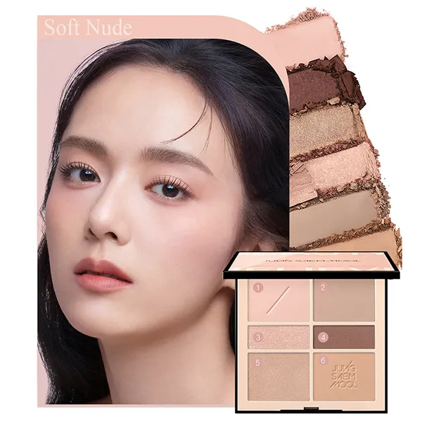 Bảng Phấn Mắt Jung Saem Mool Artist Eye Palette Màu Soft Nude
