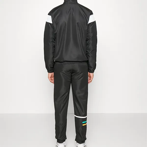 Bộ Quần Áo Nam Sergio Tacchini Plug In Tracksuit Black/Artisans Gold 40037 Màu Đen Size XS