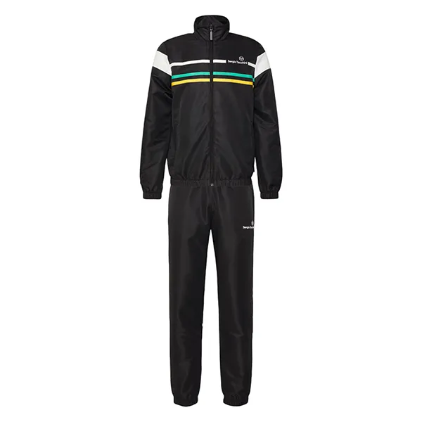 Bộ Quần Áo Nam Sergio Tacchini Plug In Tracksuit Black/Artisans Gold 40037 Màu Đen Size XS