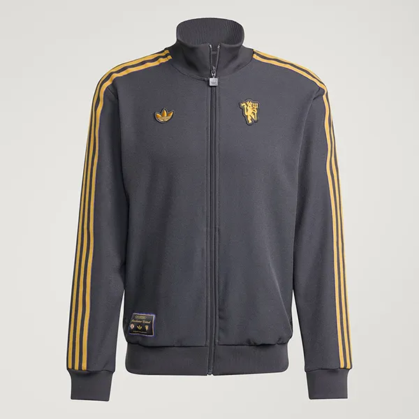 Bộ Thể Thao Nam Adidas Manchester United Terrace Icons JN2816 + JN2815 Màu Xám Size L (Form Âu)