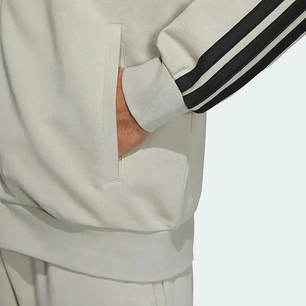 Bộ Thể Thao Nam Adidas Tracksuit Sesame JZ0112 Màu Be Size L