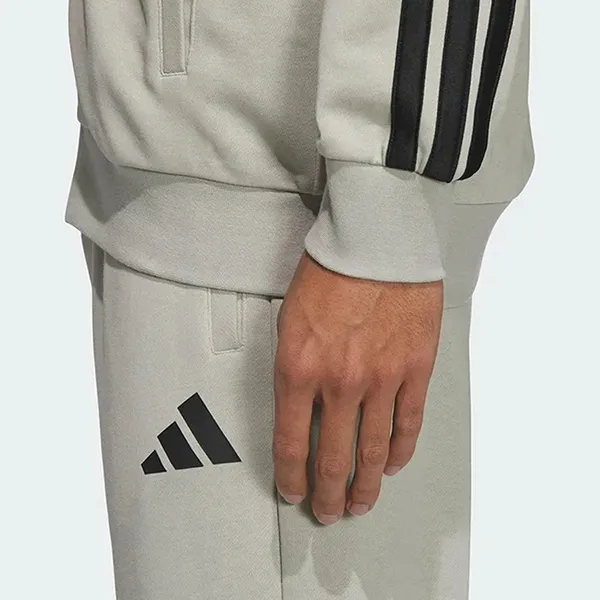 Bộ Thể Thao Nam Adidas Tracksuit Sesame JZ0112 Màu Be Size L