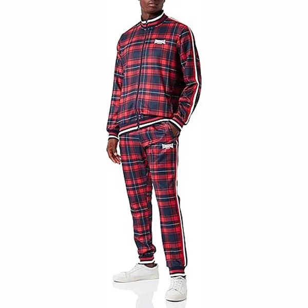 Bộ Thể Thao Nam Lonsdale Men's Wickstone Tracksuit 117278 Màu Đỏ Size M