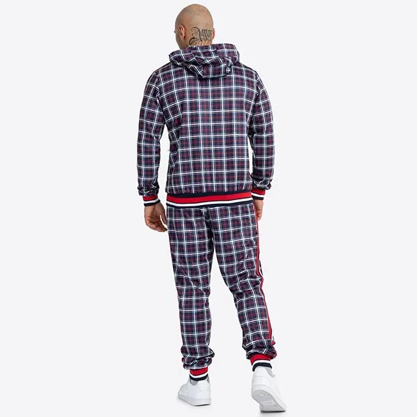 Bộ Thể Thao Nam Lonsdale Sweatsuit Orbost In Marine Blue 117344 Màu Xanh Size S