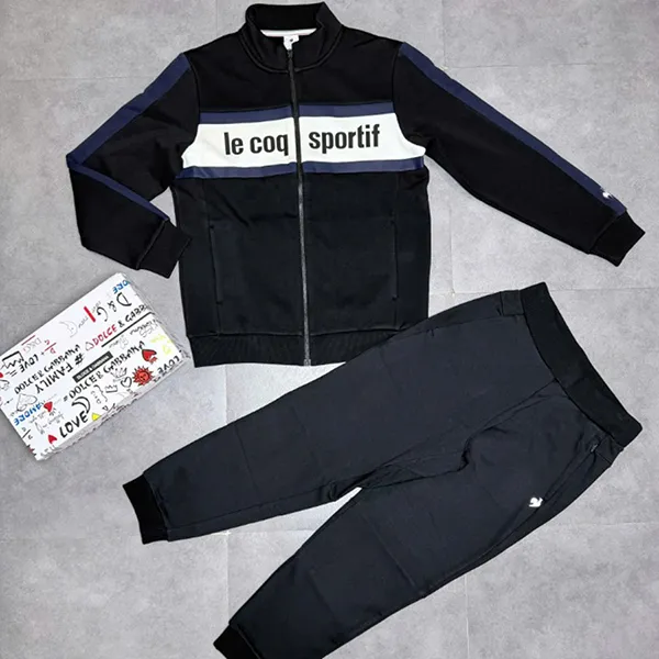 Bộ Thể Thao Nỉ Nam Le Coq Sportif Men's Sports Phối Màu Size M