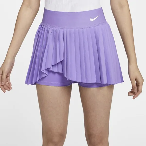 Chân Váy Nữ Nike Court Dri-FIT Advantage Pleated Tennis Skirt DR6850-567 Màu Tím Size M