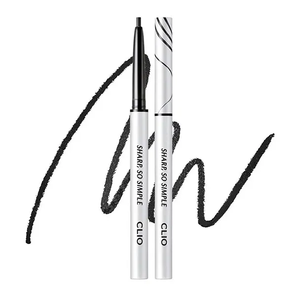 Chì Kẻ Mắt Clio Sharp So Simple Waterproof Pencil Liner Tone 1 Màu Đen