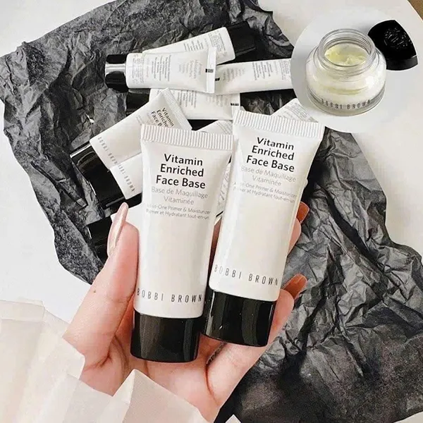 Combo 2 Kem Lót Trang Điểm Bobbi Brown Vitamin Enriched Face Base (15ml x 2)