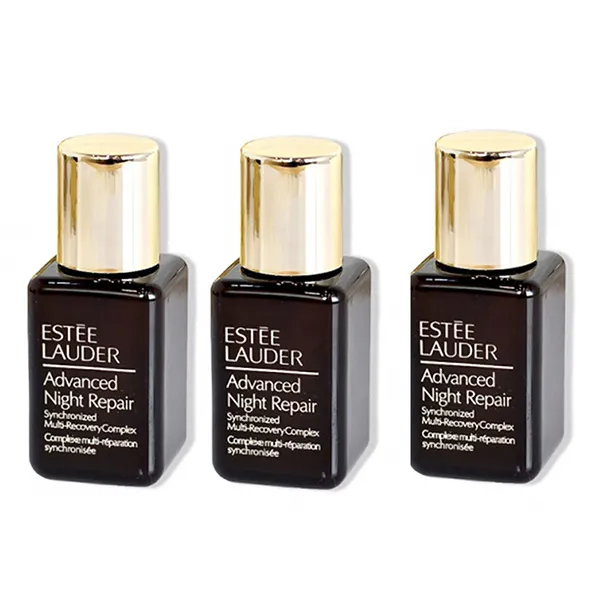 Combo Tinh Chất Hỗ Trợ Phục Hồi Da Ban Đêm Estée Lauder Advanced Night Repair 15ml x 3 (Không Hộp)